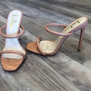 Brand new never worn Nude strappy high heels